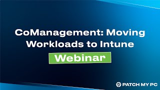 CoManagement Moving Workloads to Intune Webinar  March 2023 [upl. by Aicilyhp]