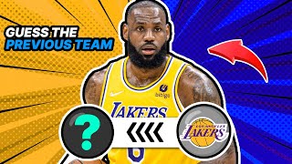 CAN YOU GUESS THE PLAYERS PREVIOUS TEAM  GUESS THE NBA TRADES 202425  NBA Trivia [upl. by Halla]