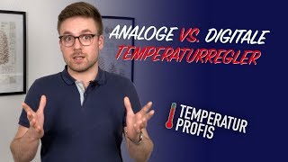 Analoge vs digitale Temperaturregler  Temperatur Profis [upl. by Maighdlin991]