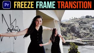 Freeze Frame Transition In Premiere Pro 2024 Easy [upl. by Dallas51]