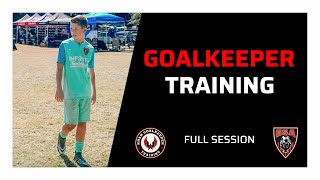 Goalkeeper Training  Full Session  2224 [upl. by Ellenet]