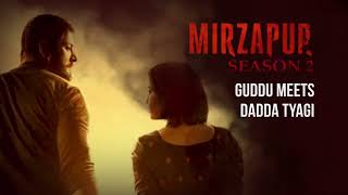 Guddu Meets Dadda Tyagi  Mirzapur 2  Ali Fazal  Shweta Tripathi  Vijay Varma  Lilliput [upl. by Auhel]