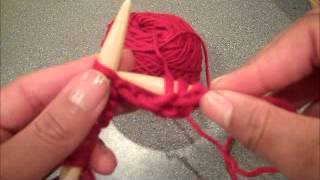 How To Tuesday  Stockinette Knit Scarf  The Handwork Studio [upl. by Kolk]