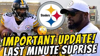 🟡 BREAKING NEWS NOBODY WAS EXPECTING THIS Pittsburgh Steelers News Today NFL 2024 [upl. by Holcman805]