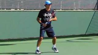 Roger Federer Forehand in Slow Motion [upl. by Kolosick]