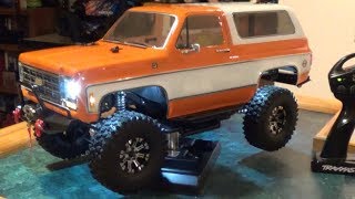 Traxxas TRX4 Chevy Blazer all Upgrades and Mods [upl. by Caundra]