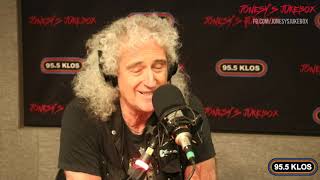 Queens Brian May quotWe Should All Be Veganquot  Jonesys Jukebox [upl. by Hairahs]