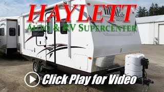 Sold HaylettRVcom  2014 Rockwood Mini Lite 2104S Used Ultralite Couples Travel Trailer [upl. by Gmur210]