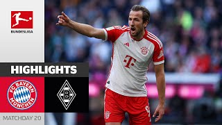 Bayern Turn The Game Around  FC Bayern  Borussia Mgladbach 31  Highlights  MD 20 – Bundesliga [upl. by Atat]