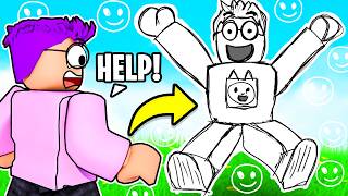 Can We Survive ROBLOX HAPPY SCRIBBLE FAMILY FULL GAME [upl. by Mcfadden]