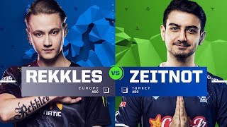 Rekkles vs Zeitnot  1v1 Tournament  2017 AllStar Event [upl. by Adiuqram276]