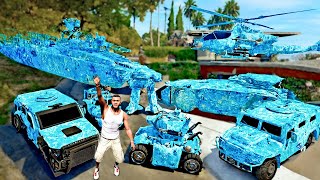 Franklin Touch Turns ANYTHING BECOME DIAMOND In GTA 5 [upl. by Hackett90]