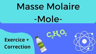 Comment calculer la masse molaire  Quantité de matière [upl. by Nordek629]