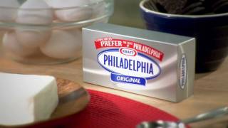 New York Style Cheesecake Recipe  PHILADELPHIA Cream Cheese [upl. by Bigner796]