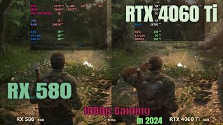 RX 580 upgrade to RTX 4060Ti in 2024 [upl. by Cherian]