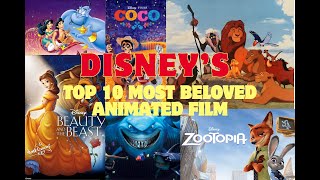 top 10 Best Disney Animated Movies  Disney Movies of All Time [upl. by Oniuqa741]