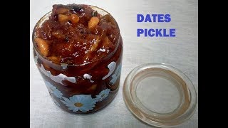 Dates pickle MalayalamRamadan special pickle [upl. by Tirza]