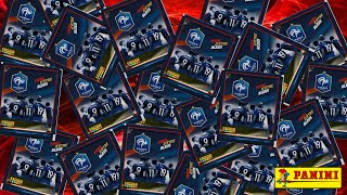 Ouverture en Speed Openning de 35 Pochette Panini Fier dêtre Bleu Euro 2016 [upl. by Yvi]