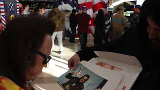 Jimmy Hart signing autographs 1252024 [upl. by Aivon]