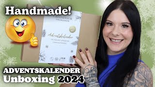 Handmade 😊 Greendoor NATURKOSMETIK Adventskalender 2024 Inhalt [upl. by Okim]