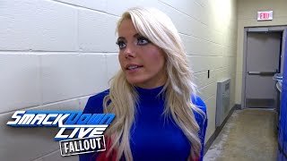 Who is the mysterious La Luchadora SmackDown LIVE Fallout Jan 3 2017 [upl. by Ylrehc653]