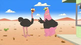 Bordertown  Bud Gets Assaulted By An Ostrich [upl. by Sirotek]