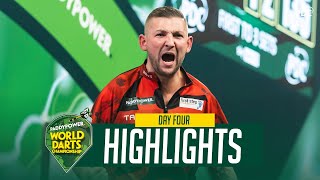 KISTORY AT ALLY PALLY Day Four Highlights  202425 Paddy Power World Darts Championship [upl. by Basia]