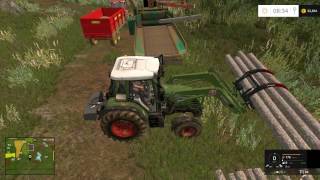 Wood chipping  Knaveswell Farm Extended  Farming Simulator 2015  Episode 5 [upl. by Ymme]