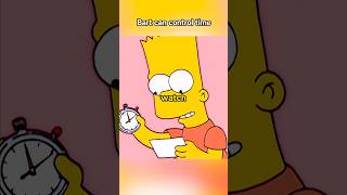 Bart can control time thesimpsons simpsons cartoon funny homersimpson [upl. by Ratha]