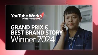 YouTube Works Awards Southeast Asia 2024  Best Brand Story amp SEA Grand Prix Winner [upl. by Leland]