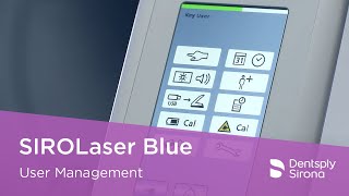 SIROLaser Blue  User Management [upl. by Jensen]