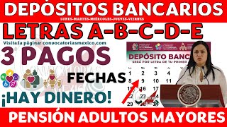 🎉📢ABCDE cobran 12345 JULIO 🎁📢 Primera SEMANA pagos bienestar Adultos Mayores ¡Depósitos [upl. by Otiragram]