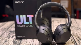 SONY ULT WEAR  Sony’s Most Bass Heavy Headphones [upl. by Raseta]