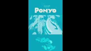 Ponyo 2008 Hayao Miyazaki anime ghibli [upl. by Yrred]