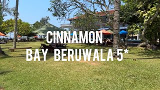 Sri Lanka 2024 Cinnamon Bay Beruwala 5  laguna beach for children 4k full tour [upl. by Emee]