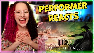 My Unhinged WICKED Official Trailer Reaction amp Analysis [upl. by Adnara]