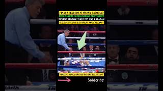 PINAKA SEKRETO NI MANNY PACQUIAO NABUNYAG PEKENG SUNTOK GINAMIT DUROG ANG KALABAN [upl. by Adella717]