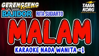 MALAM KARAOKE BAJIDOR  NADA WANITA [upl. by Ahsaelat]