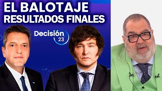 BALOTAJE 2023 RESULTADOS DEFINITIVOS EDICIÓN ESPECIAL DE PPT ARGENTINA ELIGIÓ PRESIDENTE [upl. by Ethbin]