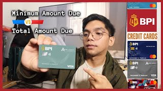 BPI Credit Card SOA Minimum Amount 🆚️ Total Amount Due [upl. by Kanya]