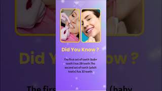 Facts about human Teeth  Did you know youtubeshorts shortfeed [upl. by Assirrem]