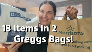 Too Good To Go Haul ☆ Greggs amp Morrisons Daily ☆ Magic Bags [upl. by Misaq325]