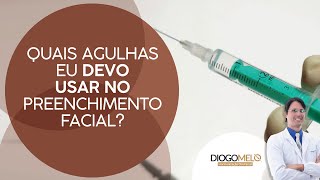 Quais agulhas usar nas aplicações de Preenchimento Facial [upl. by Ciri338]