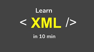 What is XML  XML Beginner Tutorial  Learn XML with Demo in 10 min [upl. by Afirahs2]