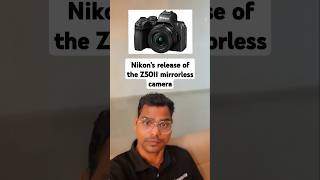 Nikons release of the Z50II mirrorless camera shorts [upl. by Katti627]