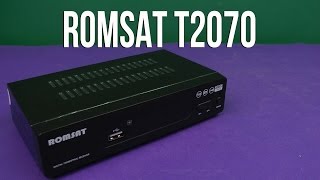 Распаковка Romsat T2070 [upl. by Imoin]