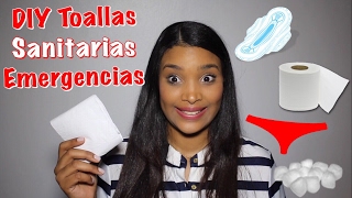 DIY TOALLAS SANITARIAS DE EMERGENCIA  Marleny Crisostomo [upl. by Curry]