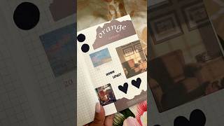 Brown Art Journal ASMR sunset journal asmr artjournal meetinthesunset meetinsunset aesthetic [upl. by Yasmin]