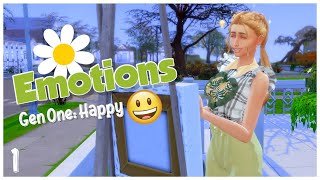 The Sims 4 Emotions Legacy  Part 1  The Founder [upl. by Puiia]