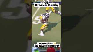 Leonard Fournette 😤 Was a Grown Man Playing College Football  CFB Throwback Thursday [upl. by Anuahc]